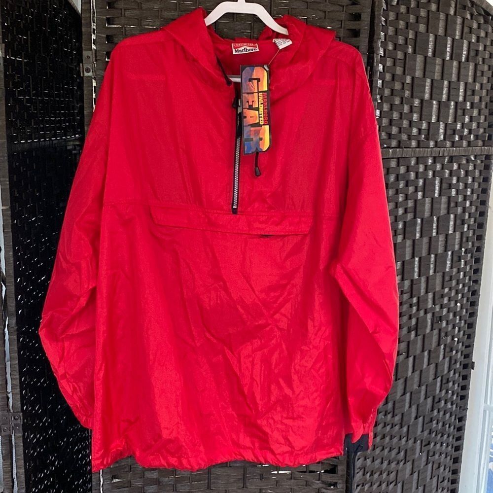 NWT Vintage Marlboro Windbreaker Jacket /Fanny Pack Combo